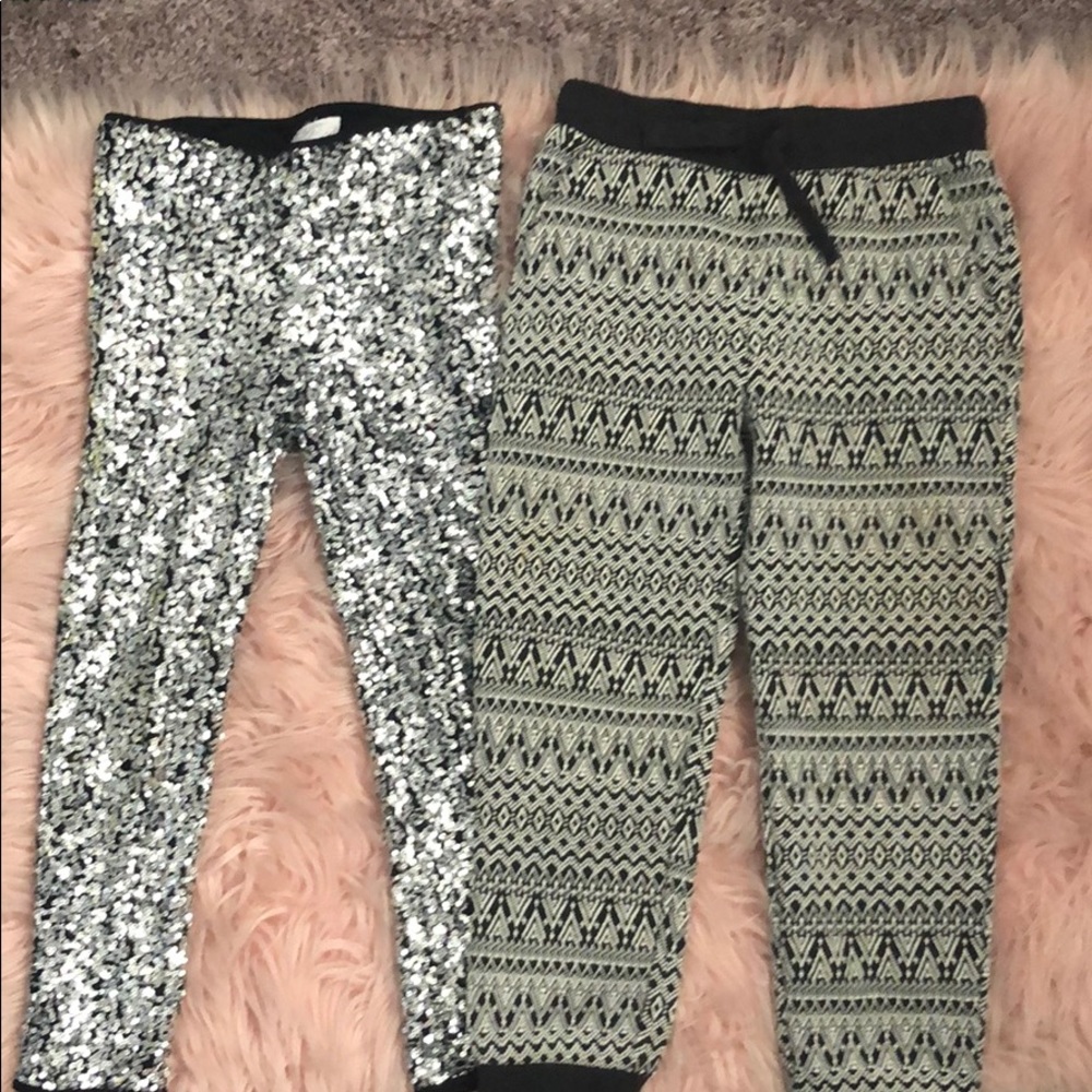 2 pairs of girl pants